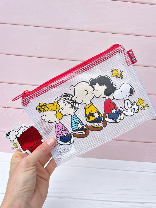 Sobre A5 con cierre con diseño Snoopy