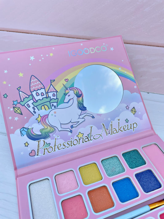 Paleta de 20 Sombras Unicornio Comunes y con Glitter