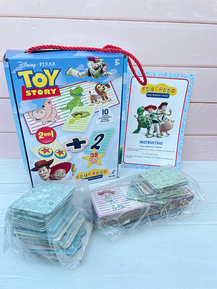 Juego Educando 2 en 1 Toy Story