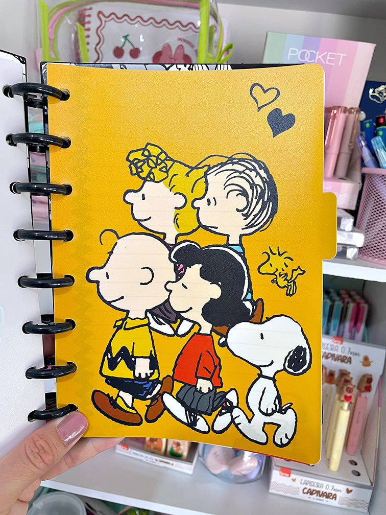 Cuaderno Snoopy 2026 con Sistema de Discos