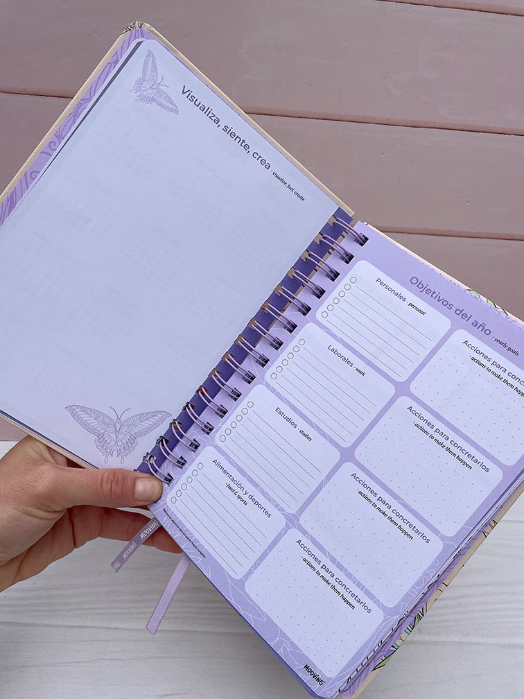 Agenda Coloring Semanal Mooving 2027
