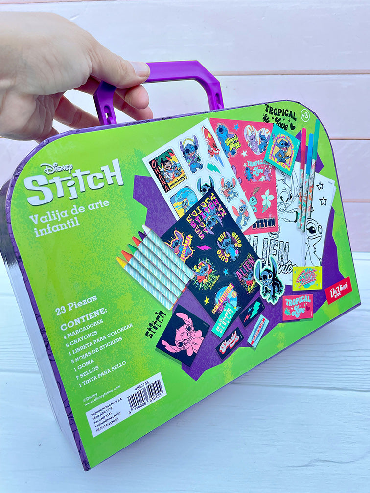 Valijita de Arte Infantil Stitch