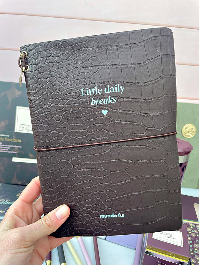 Journal Eco Cuero Fw "Malbec"