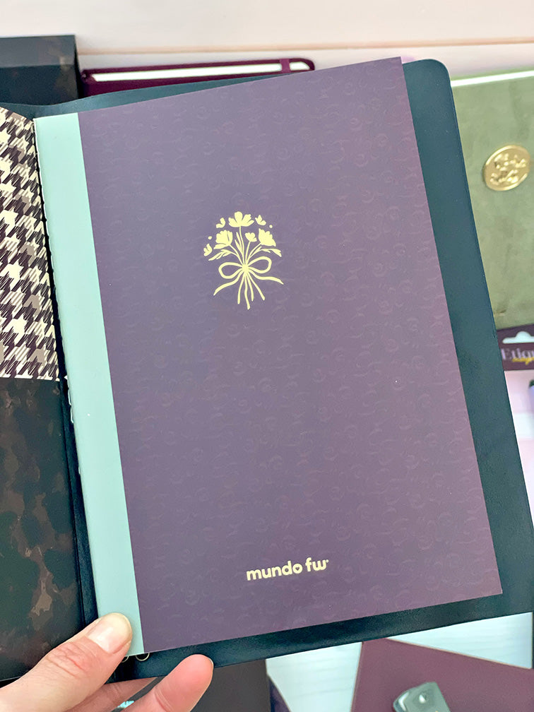 Journal Eco Cuero Fw "Malbec"