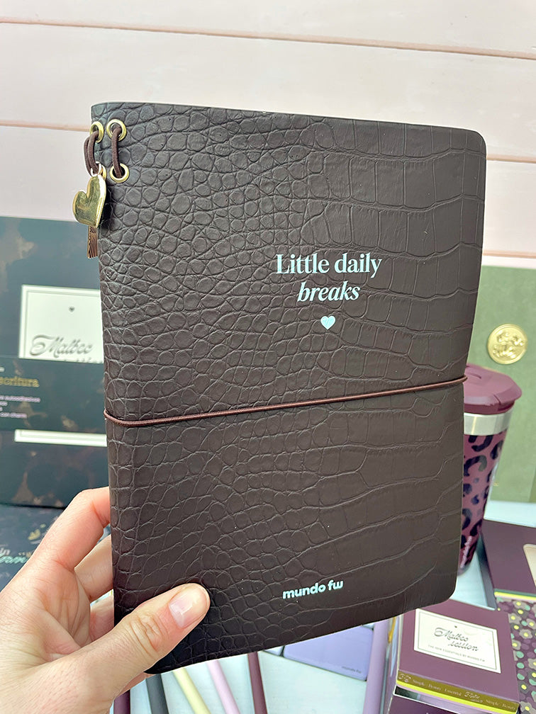 Journal Eco Cuero Fw "Malbec"
