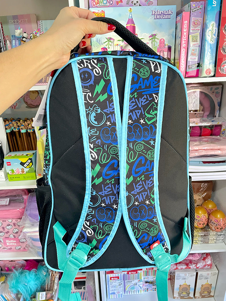 Set de Mochila Filgo Pop it Gamer + Cartu