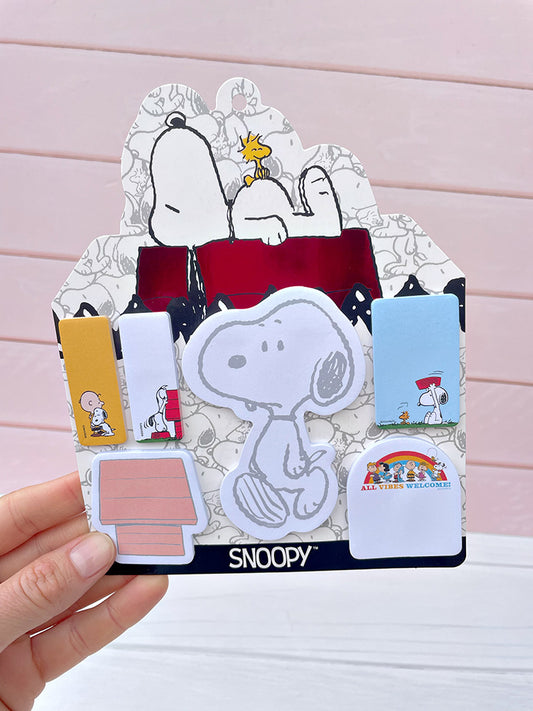 Set de Notas Adhesivas Snoopy