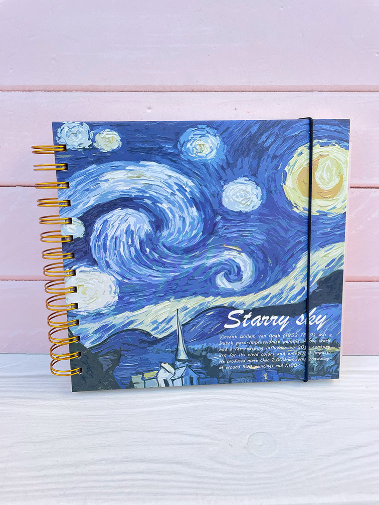 Cuaderno Sketchbook Van Gogh de 20x21 cm