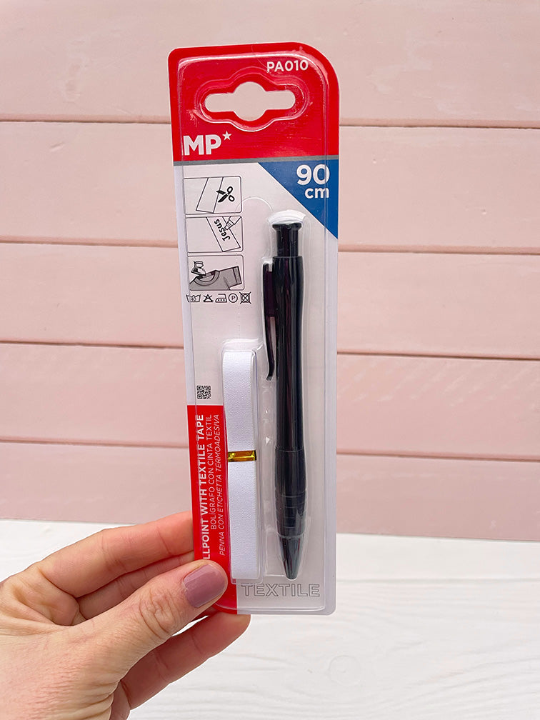 Lapicera para Tela + cinta termoadhesiva