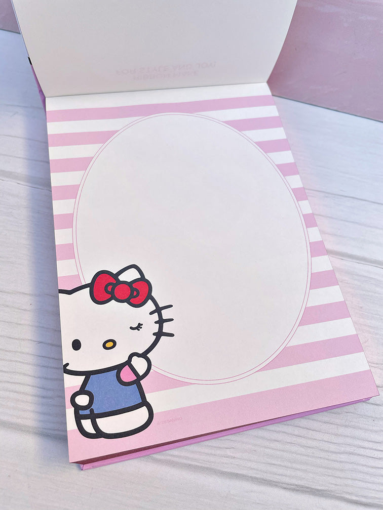 Block 120 hojas Ilustradas Hello Kitty