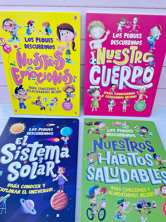 Libros Educativos "Los Peques Descubrimos"