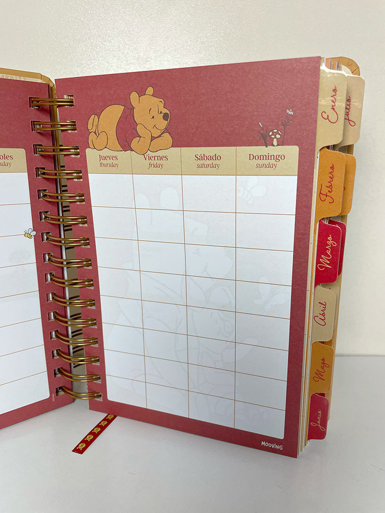 Agenda Winnie The Pooh Diaria Mooving 2027