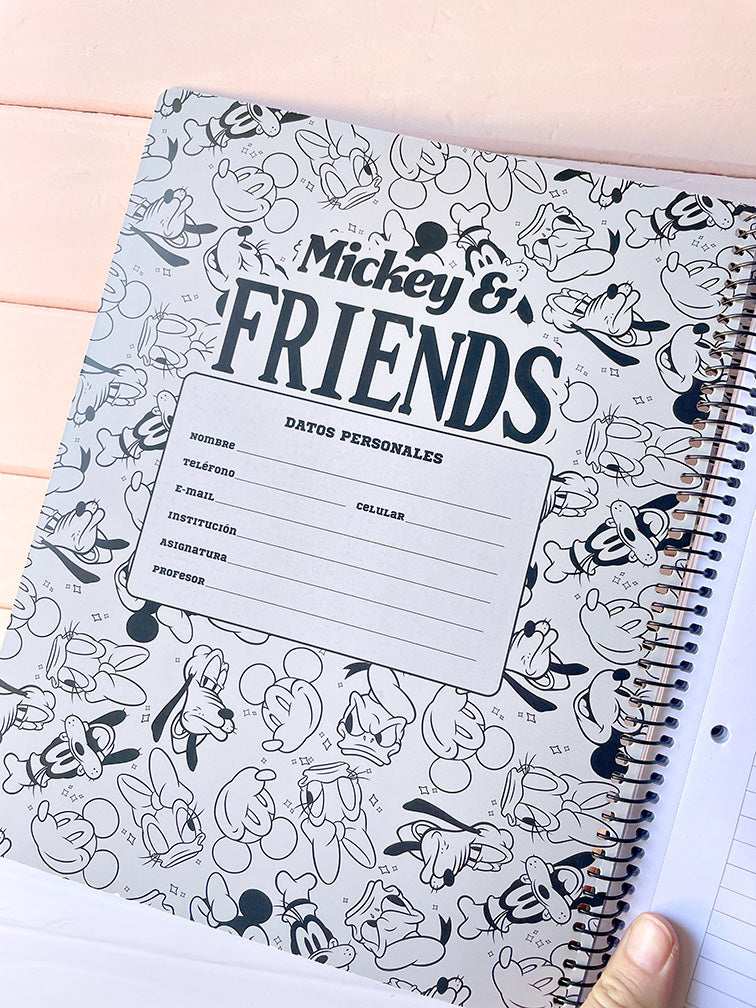Cuadernola A4 Mickey y Amigos 96 Hojas