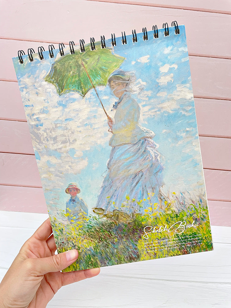 Sketch Book con rulo metálico
