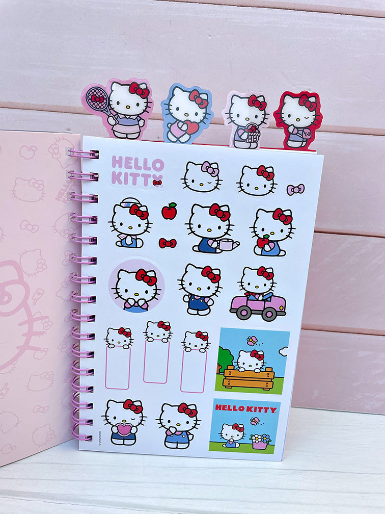 Cuaderno con Separadores Hello Kitty