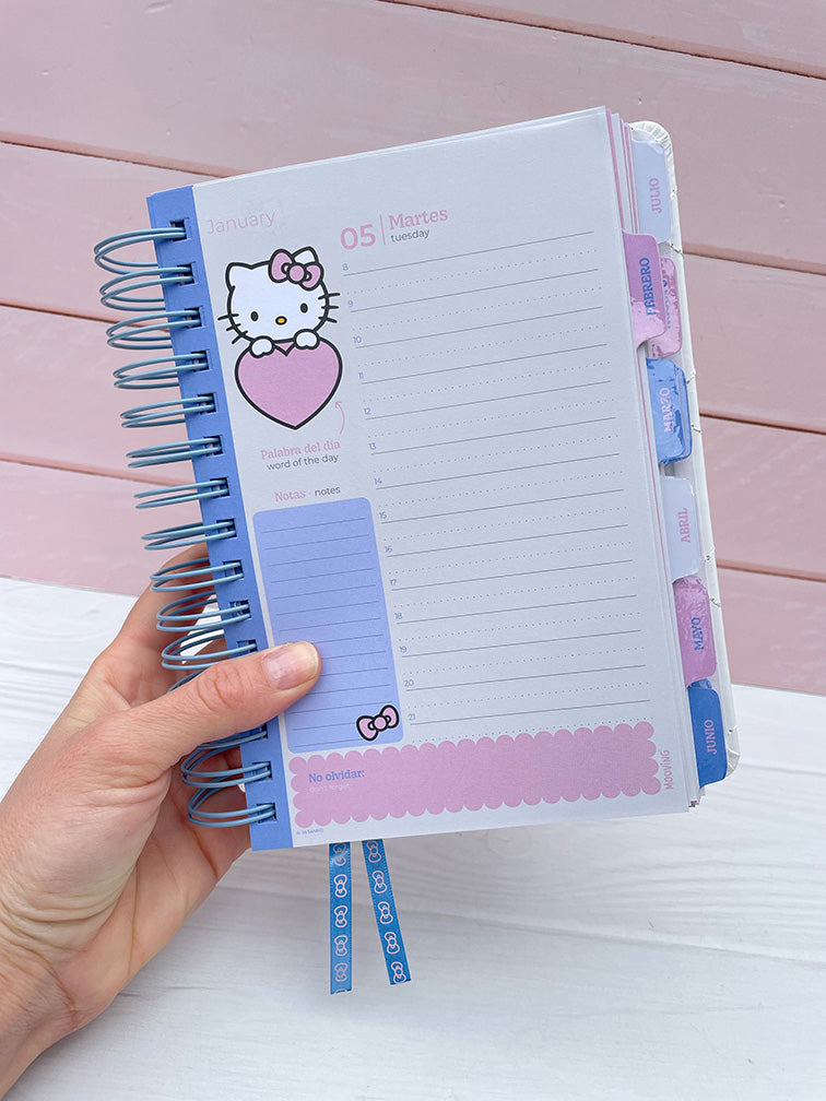 Agenda Hello Kitty Diaria Mooving 2027