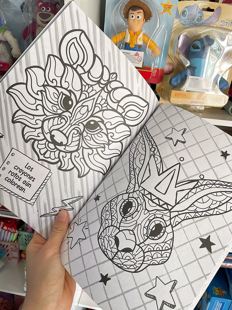 Libro para pintar Mandalas de Animales