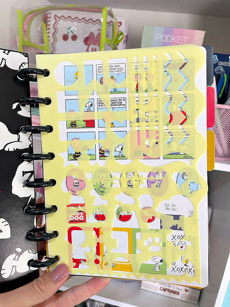 Cuaderno Snoopy 2026 con Sistema de Discos