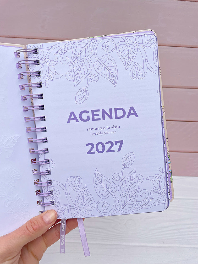 Agenda Coloring Semanal Mooving 2027