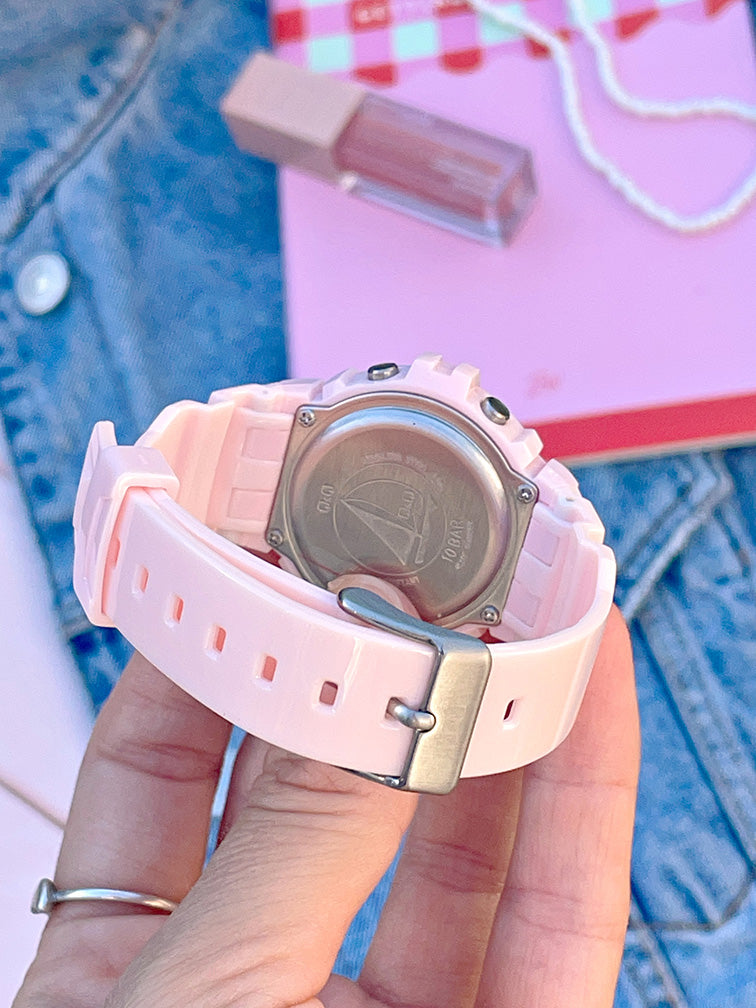 Reloj QQ Sport Pastel / 10 BAR ♥