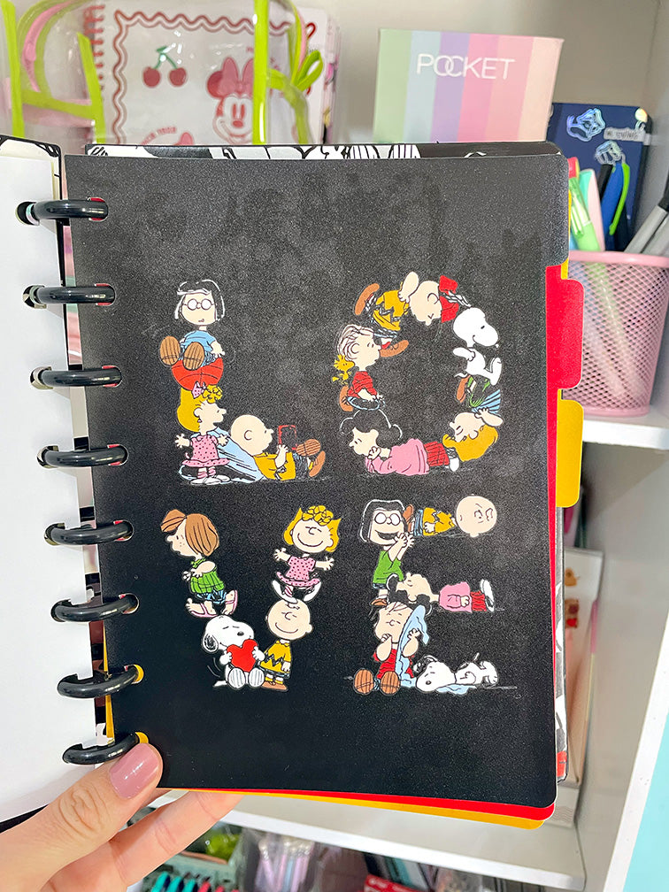 Cuaderno Snoopy 2026 con Sistema de Discos
