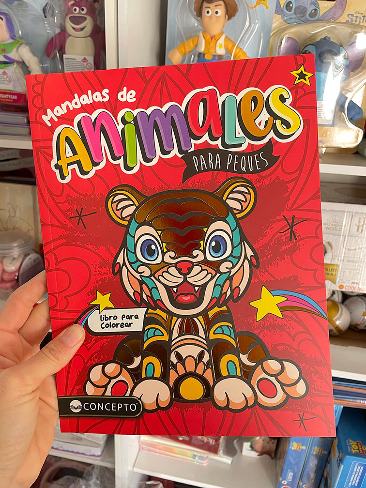 Libro para pintar Mandalas de Animales