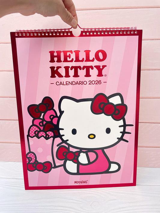 Calendario Kitty 2026 Mooving