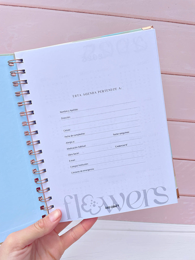 Planner Semanal Perpetuo Ibi Craft