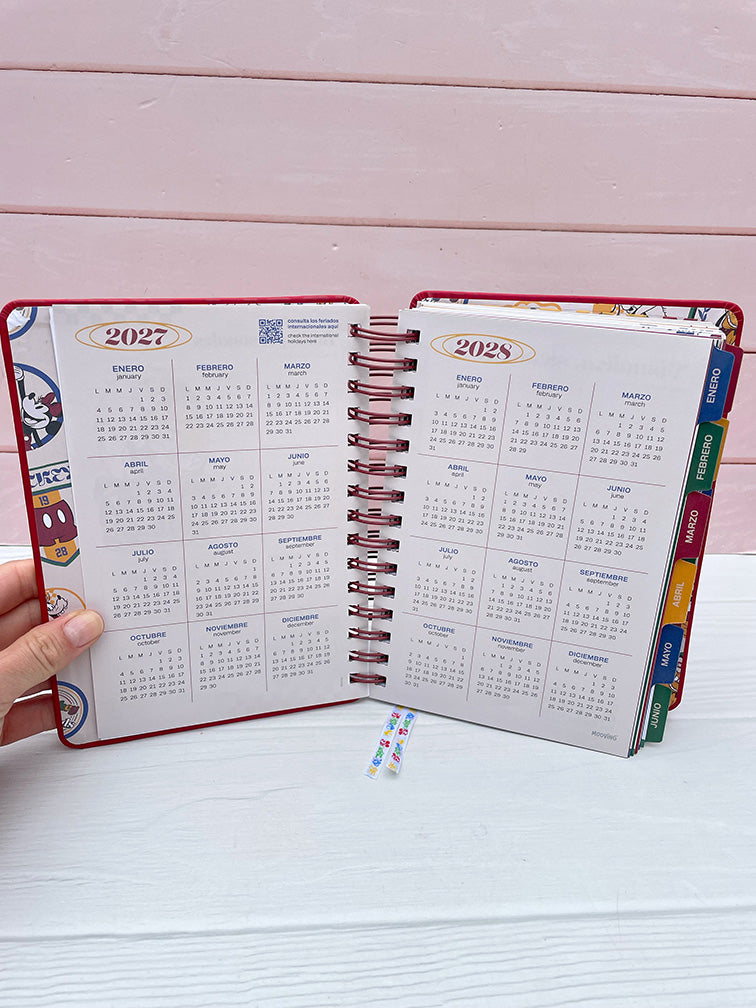 Agenda Mickey y Amigos Diaria Mooving 2027
