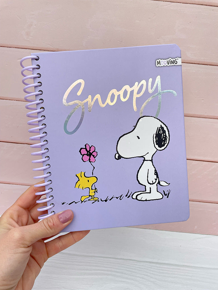 Cuaderno Premium 1/2 Oficio Snoopy Mooving