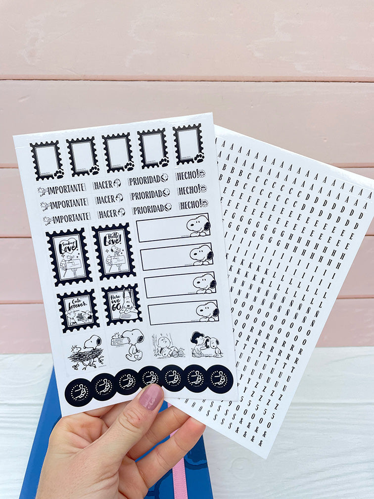 Cuaderno Cosido A5 Snoopy