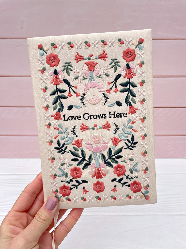 Cuaderno Bordado "Colección Helen" Ibi Craft