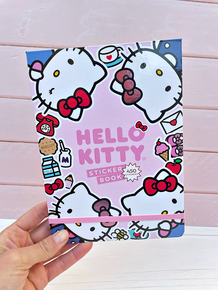 Libro con 450 Stickers de Hello Kitty