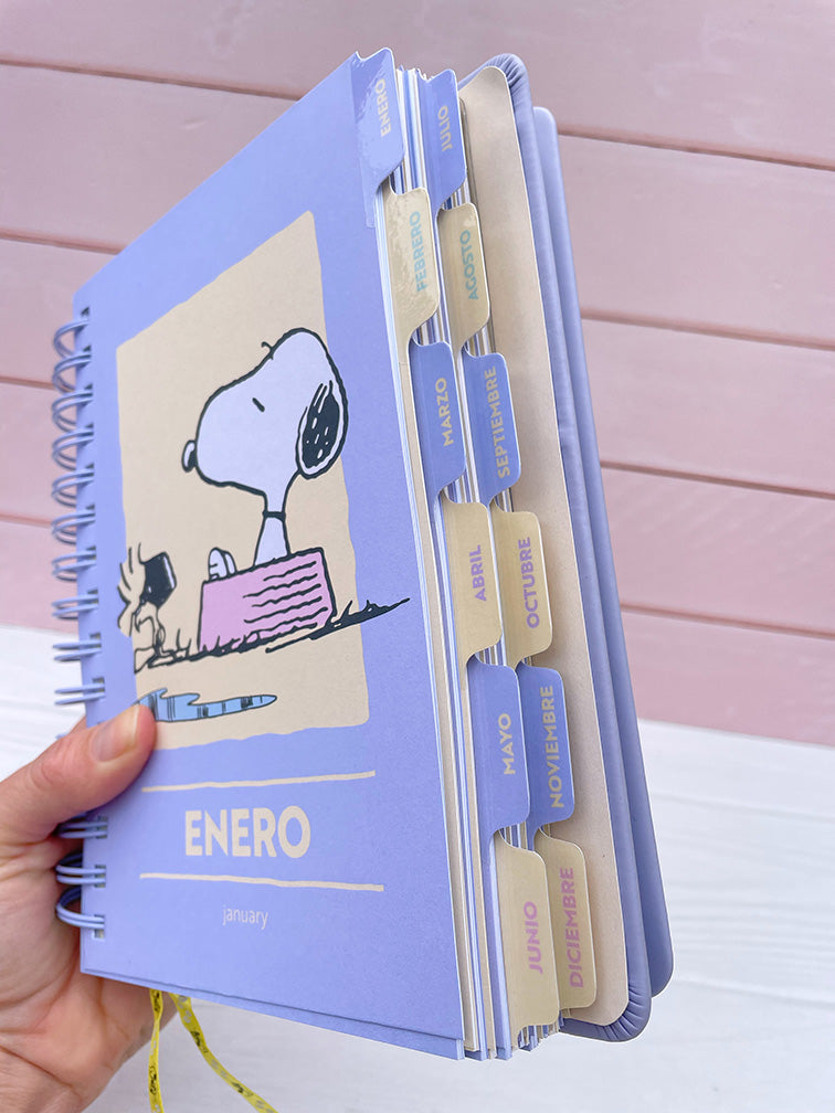 Agenda Snoopy Diaria Mooving 2027