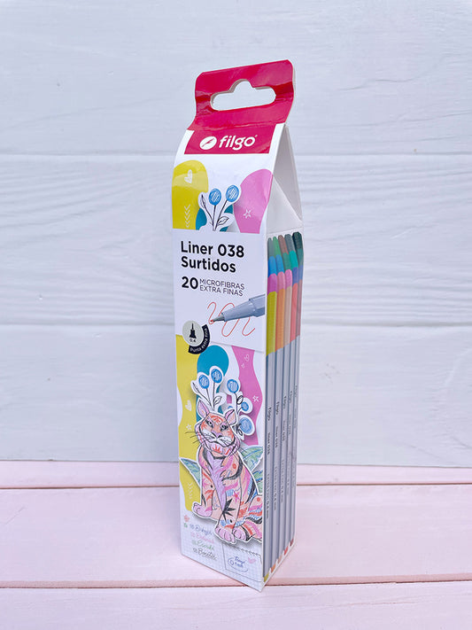 Cajita de 20 Microfibras Filgo