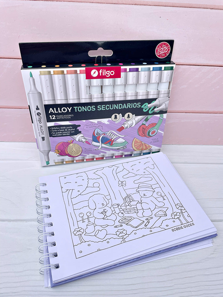 PROMO "Bobbie Goods" + 12 Marcadores Doble Punta