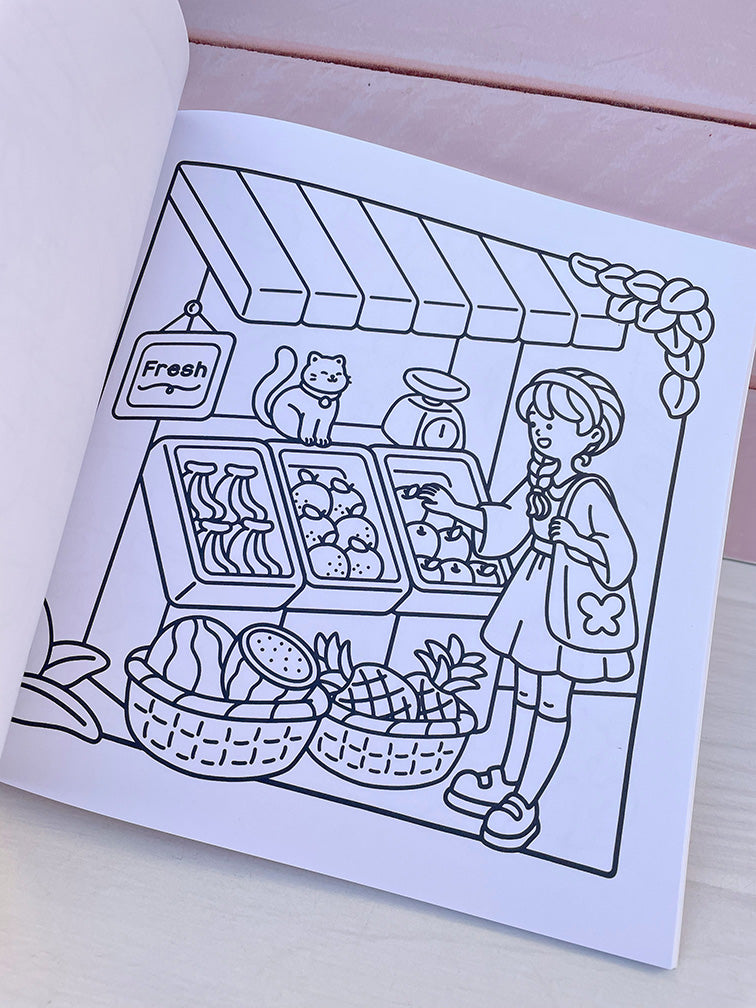 Libros con Escenas para Pintar