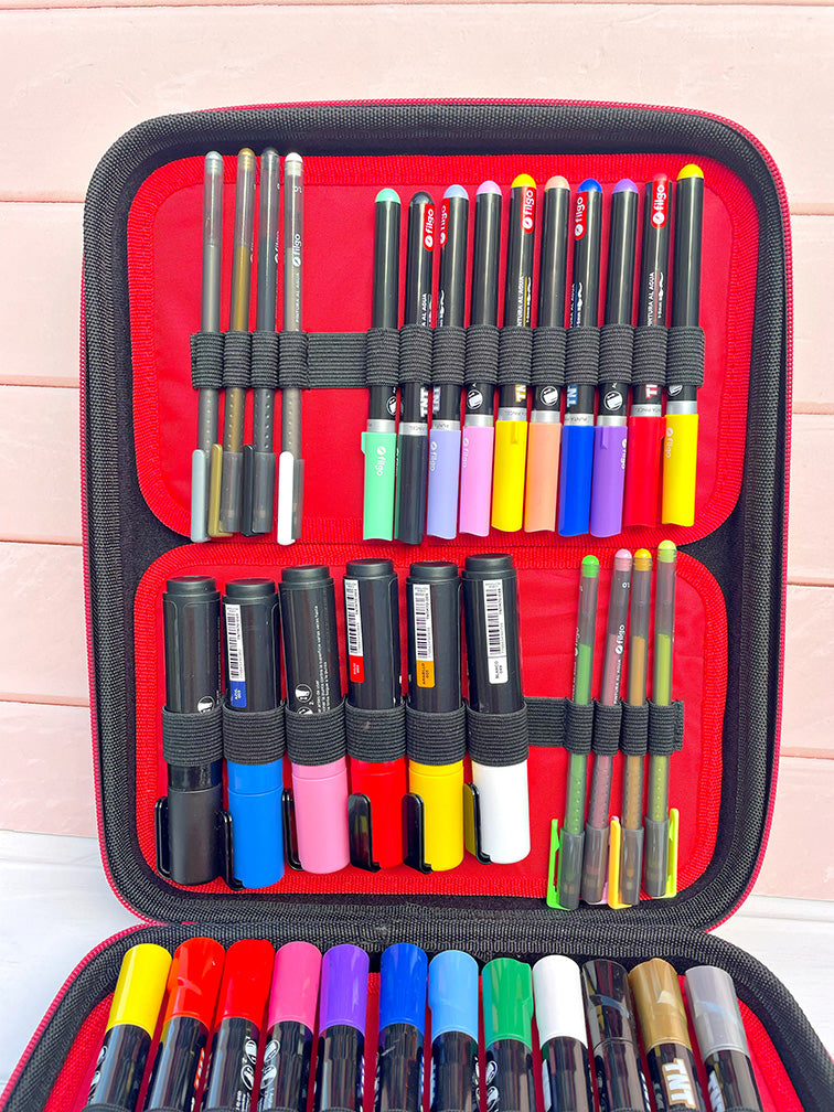 Valijita con 48 Piezas TNT Múltiples superficies Filgo