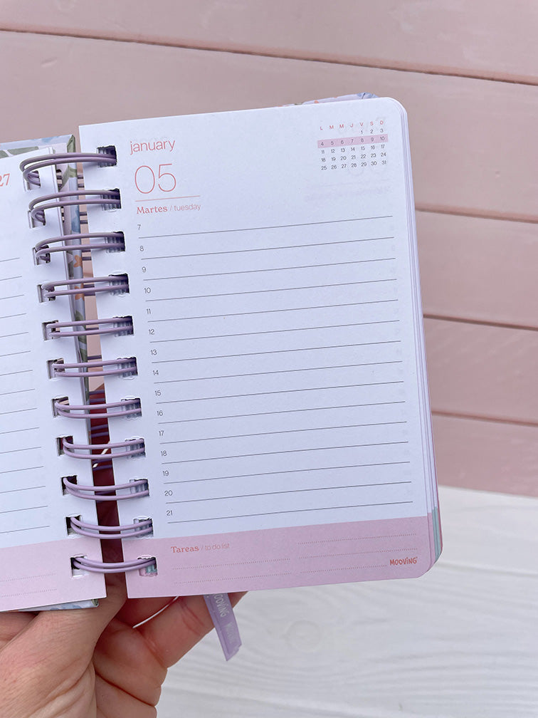 Agenda Spring Diaria 10x15 cm Mooving 2027