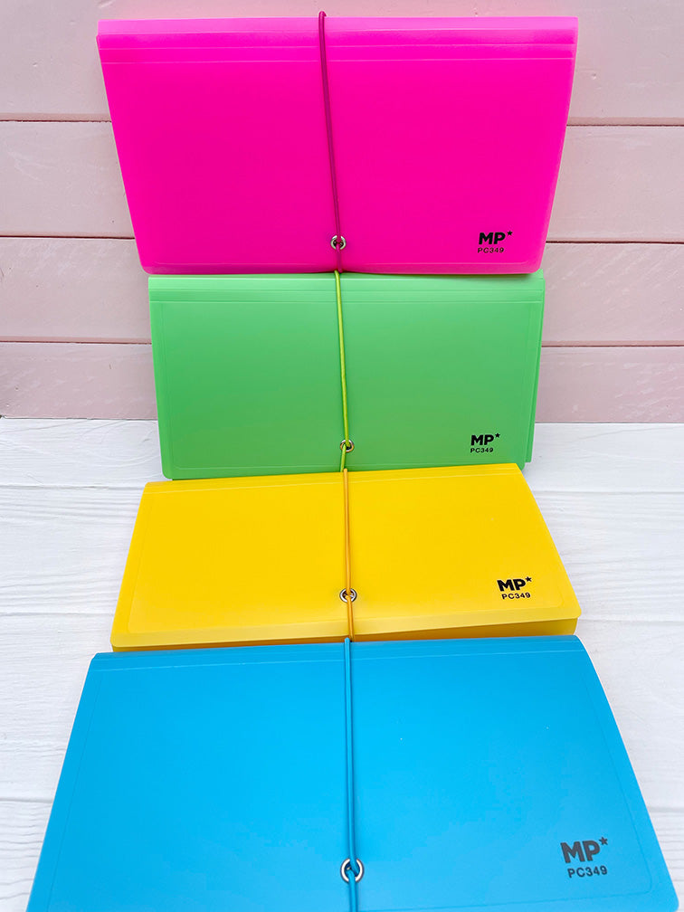 Carpeta ara Recibos con 12 Divisiones