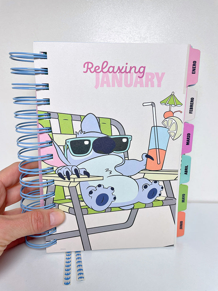 Agenda Stitch Diaria Mooving 2027