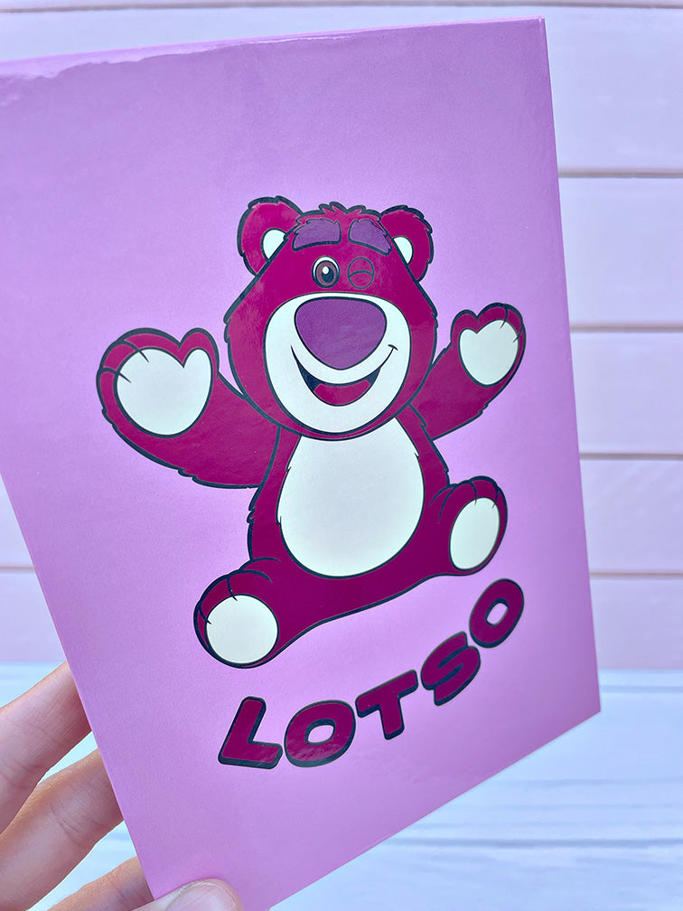 Block 120 Hojas Osito Lotso