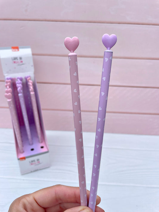 Lápiz HB con diseño de Corazón Brw