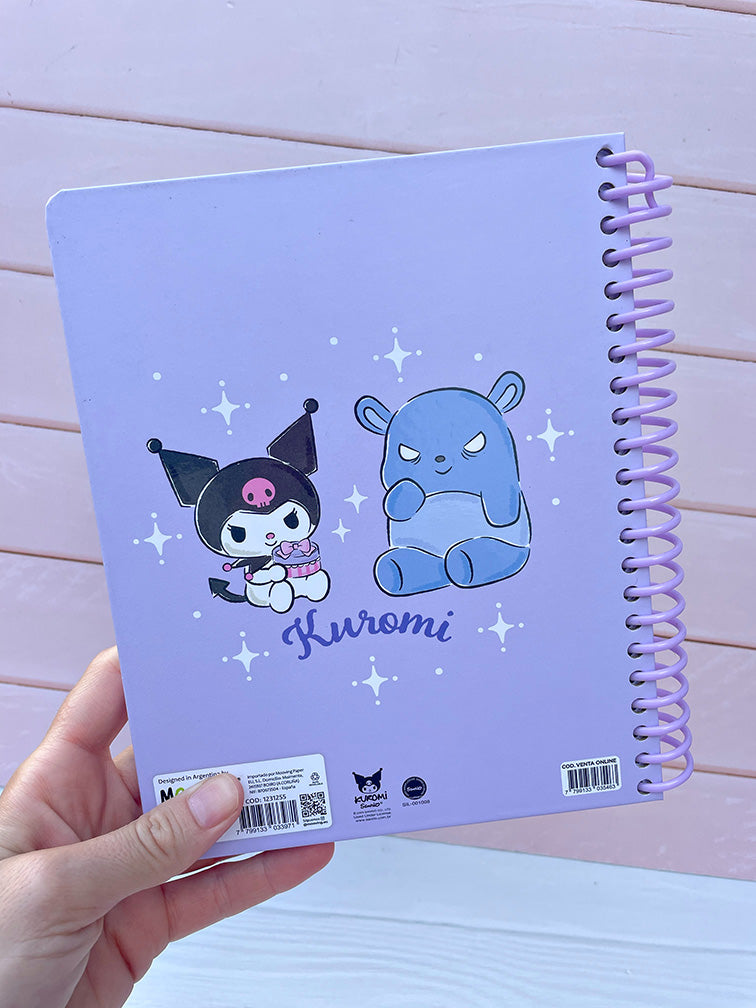Cuaderno Premium 1/2 Oficio Kuromi - Nueva Colección -