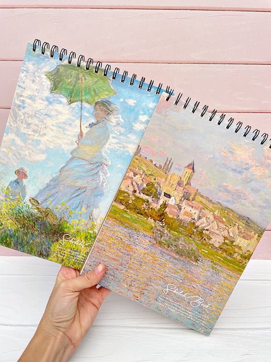 Sketch Book con rulo metálico