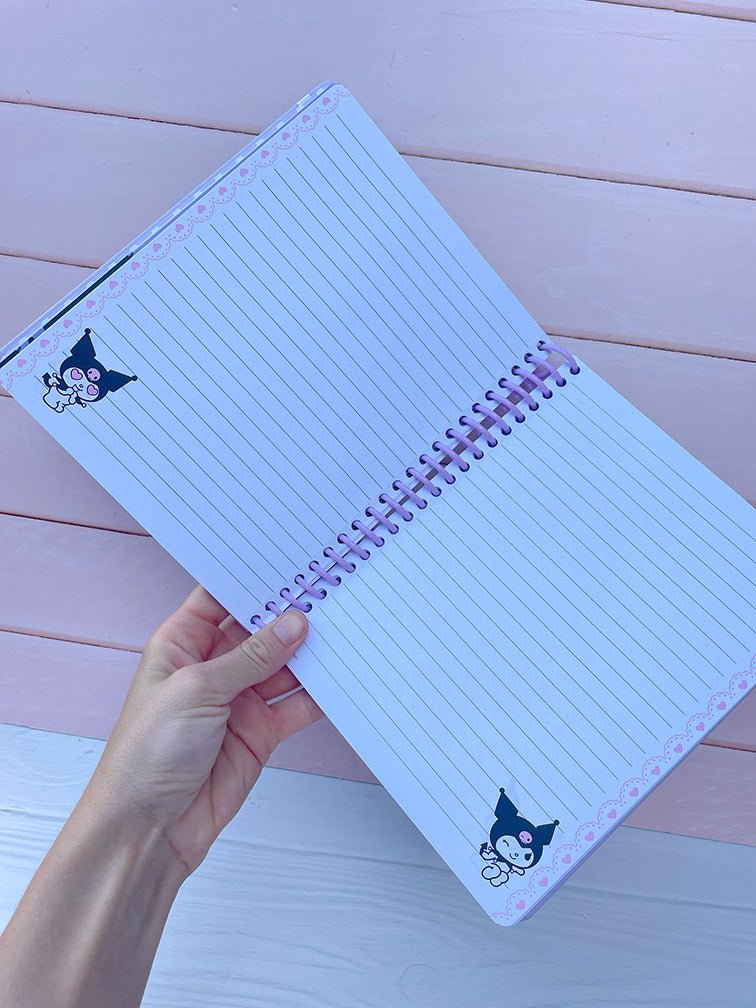 Cuaderno Premium 1/2 Oficio Kuromi - Nueva Colección -