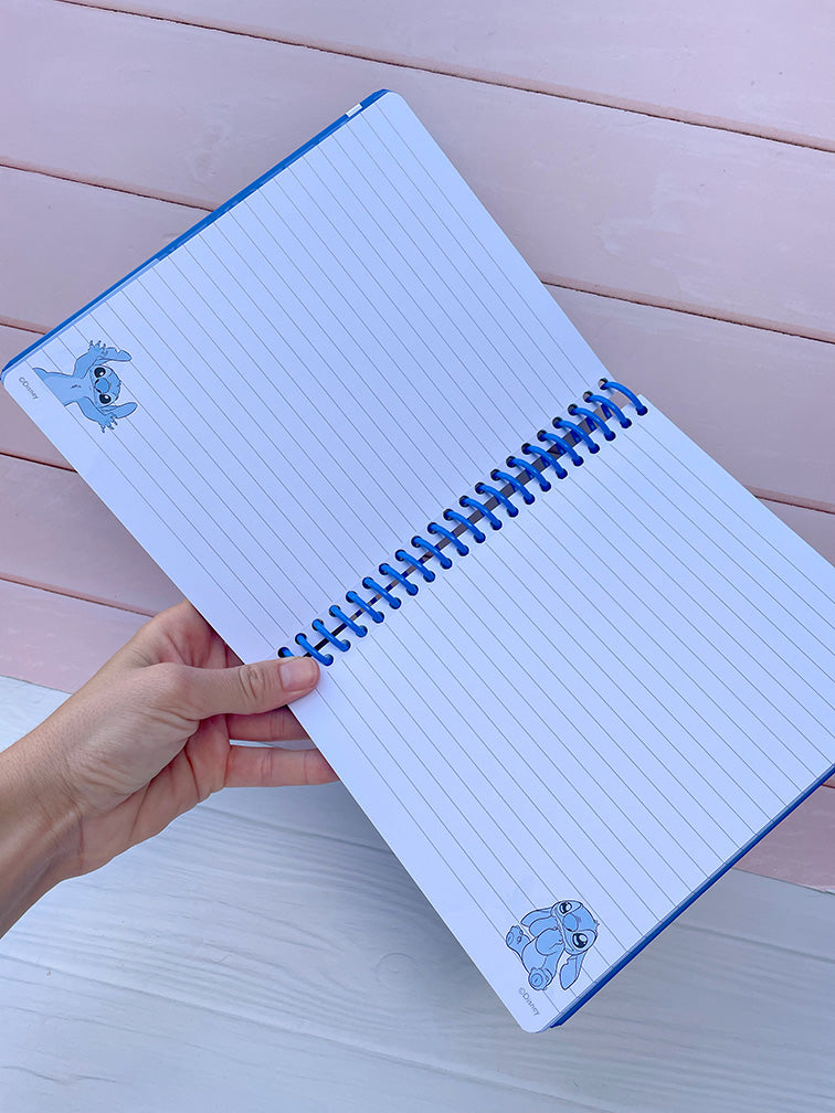 Cuaderno Premium 1/2 Oficio Stitch - Nueva Colección -