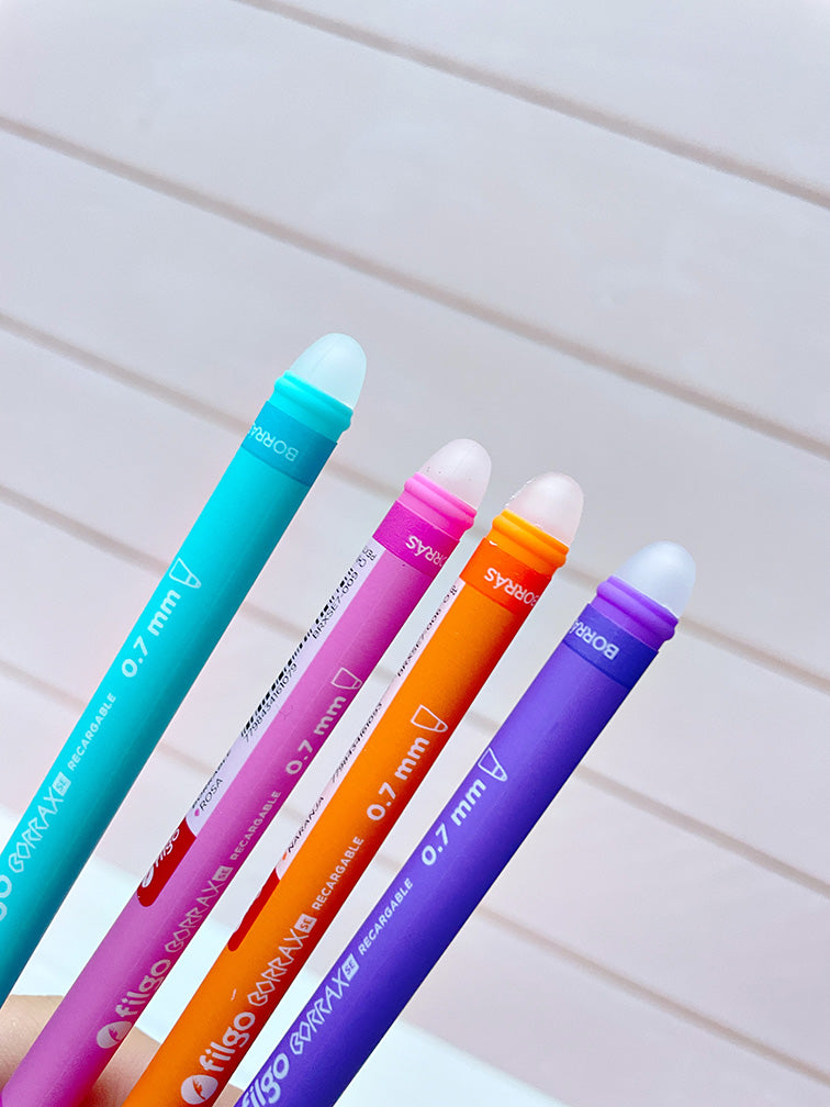 Lapiceras Borrables Filgo de Colores x4