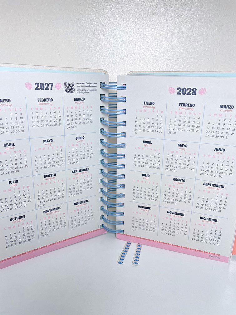 Agenda Stitch Diaria Mooving 2027