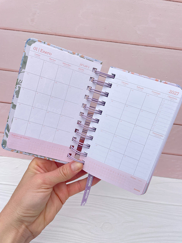 Agenda Spring Diaria 10x15 cm Mooving 2027